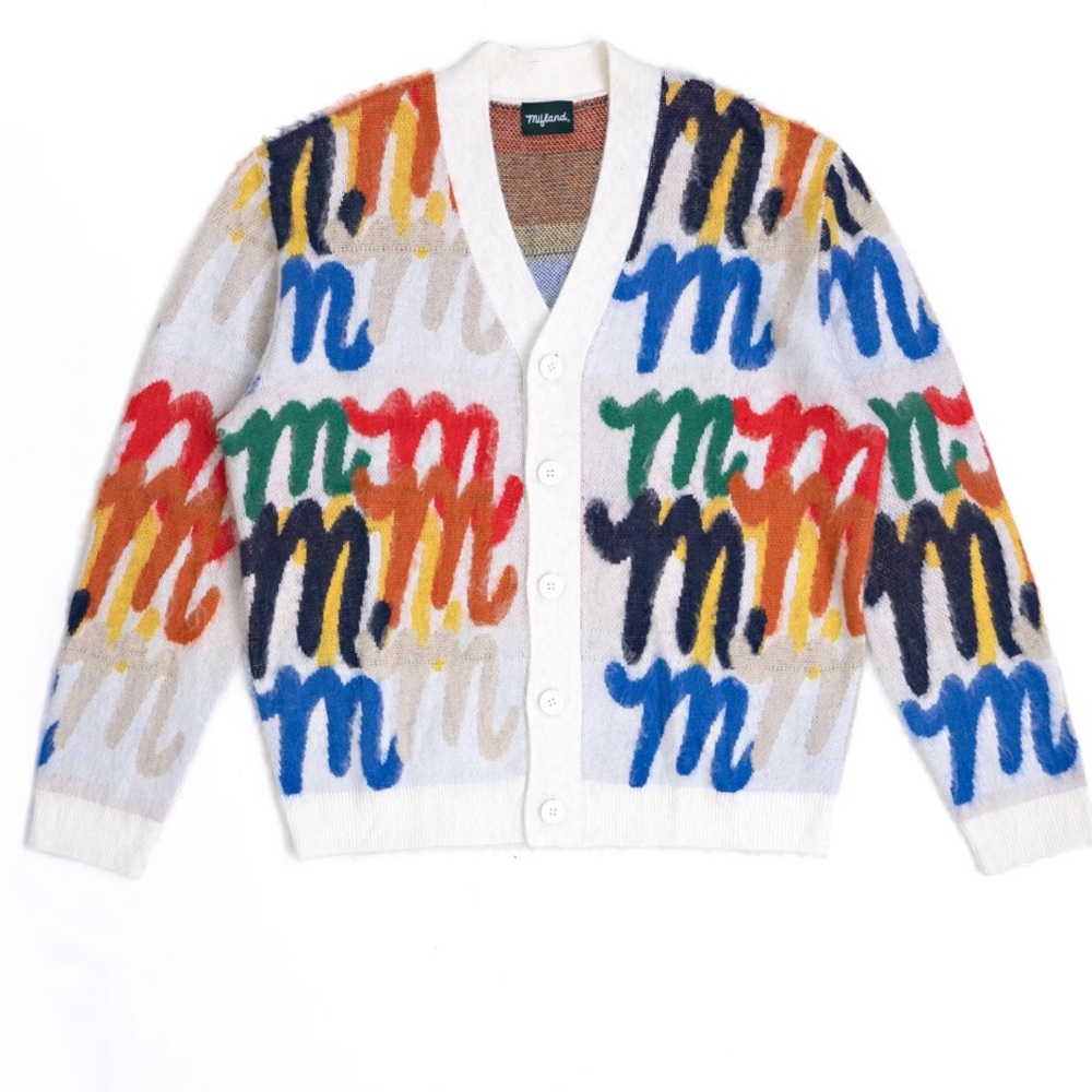 Mifland Million M White Cardigan